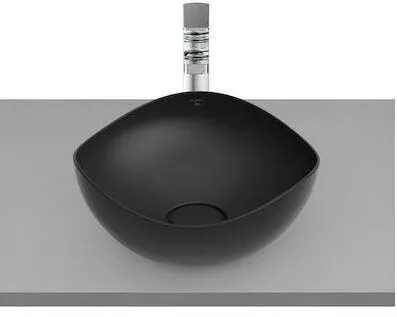 Roca Lavoar tip bol Ohtake A327A15640, 375 x 375 mm, montare pe blat, Antracit