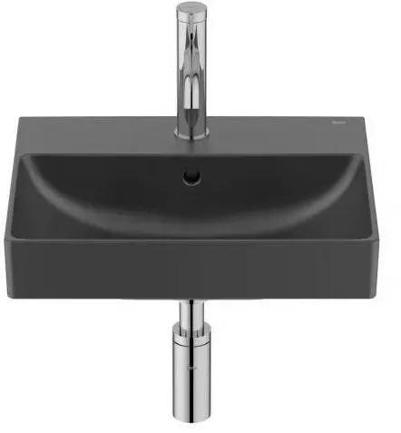 Roca Lavoar Ona A327682080, montare pe perete, 45 x 36 cm, FineCeramic, mat, Negru