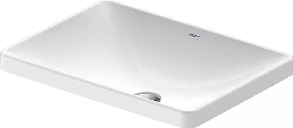 Duravit Lavoar Duravit D-Neo 0358600079, montare in blat, 60 x 44 cm, dreptunghiular, Alb