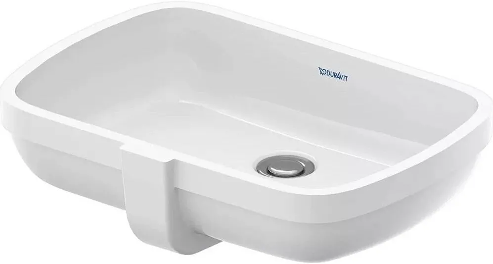 Duravit Lavoar NO 1 03955500282, montare sub blat, 55 x 40 cm, dreptunghiular, Alb