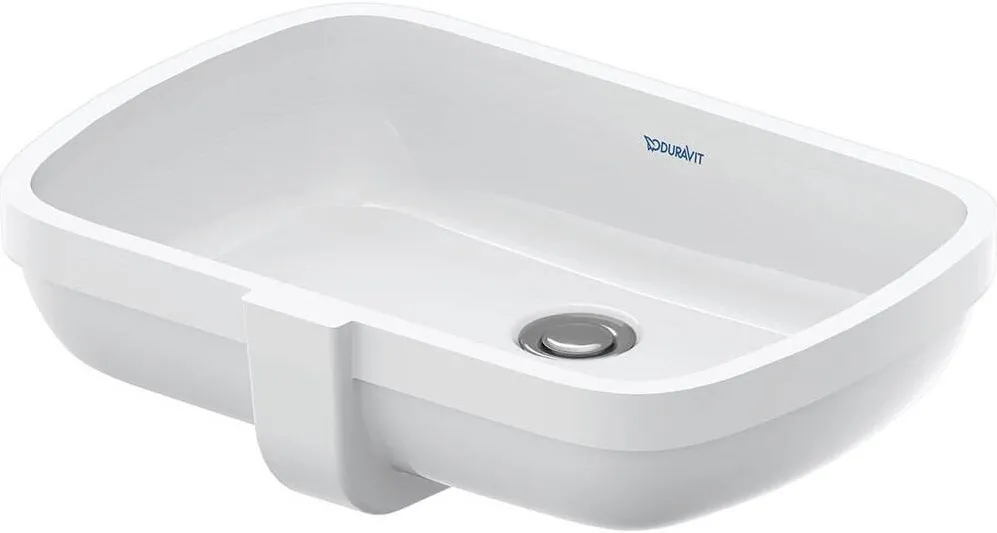 Duravit Lavoar Qatego, sub blat, 48 x 37 cm, alb, 0398480028