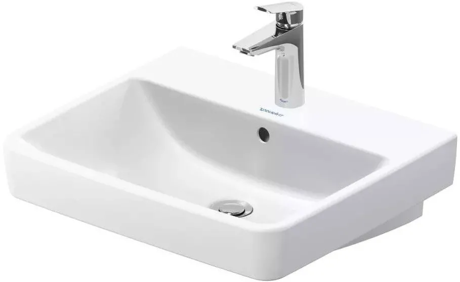 Duravit Lavoar NO 1, pe perete, 55 x 46 cm, alb, 23755500002