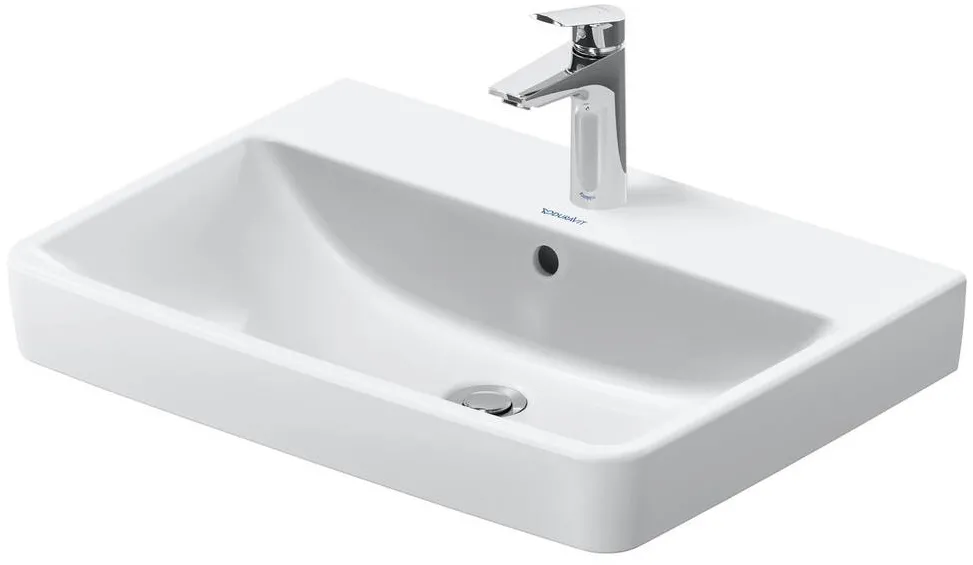 Duravit Lavoar NO 1, pe perete, 65 x 46 cm, alb, 23756500002
