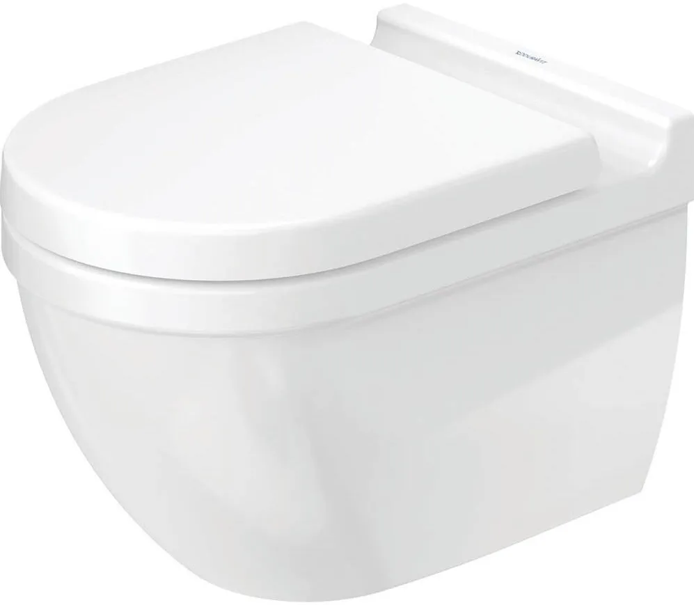 Duravit Vas WC Starck 3, suspendat, Rimless, fara capac, alb, 2527090000