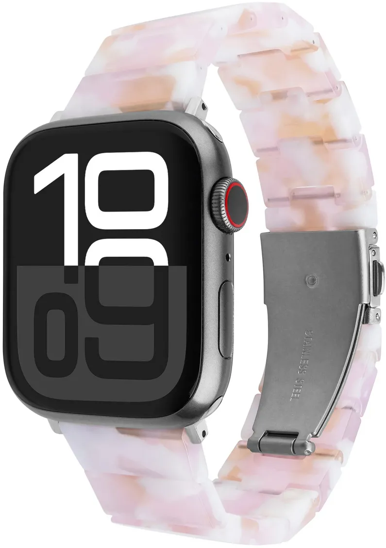 Fixed Resin Strap pro for Apple Watch 38/40/41, Candy Pink