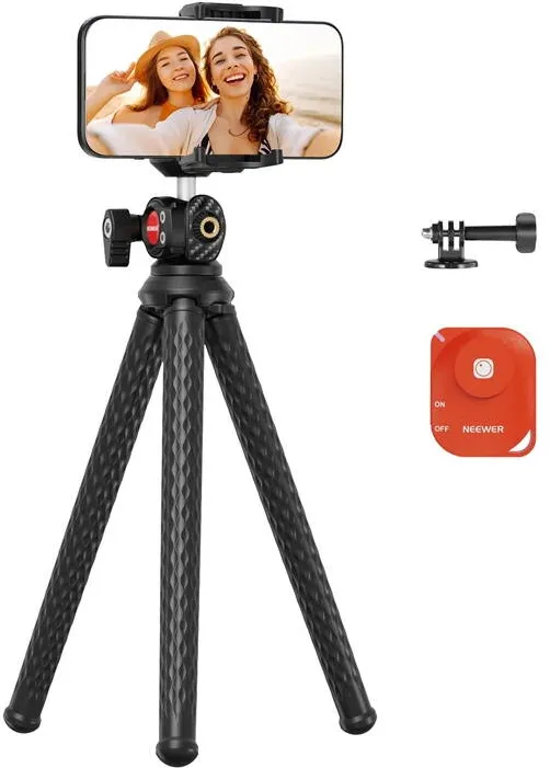 Neewer BASICS 66”TRIPOD FOR CELL PHONE & CAMERA