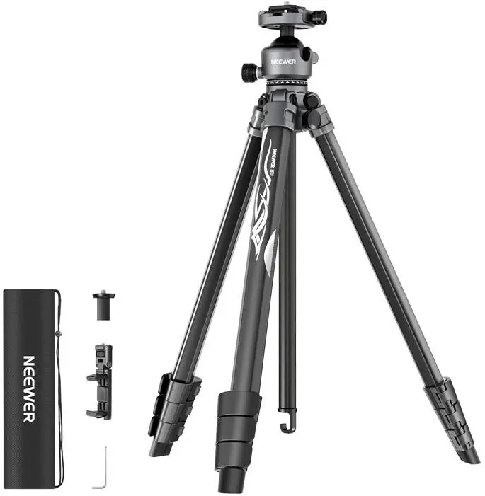 Neewer ALUMINUM TRAVEL TRIPOD WITH BALL HEAD LT07