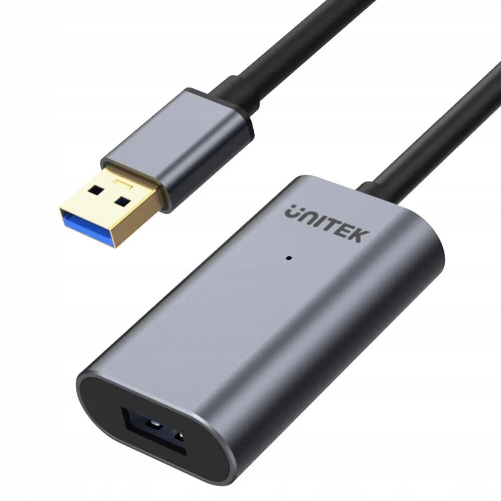 Cablu Unitek Cablu prelungitor pentru amplificator, Unitek, PRO, USB 3.0, 5 m, Argintiu