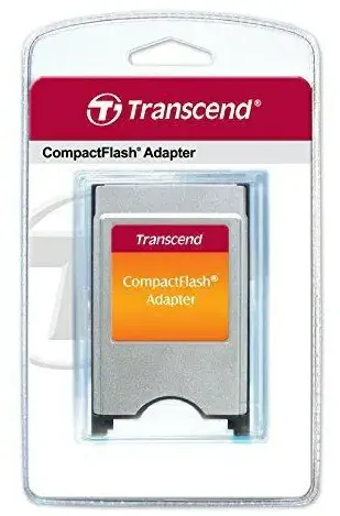 Card Reader Transcend FlashCard Converter CF to PCMCIA