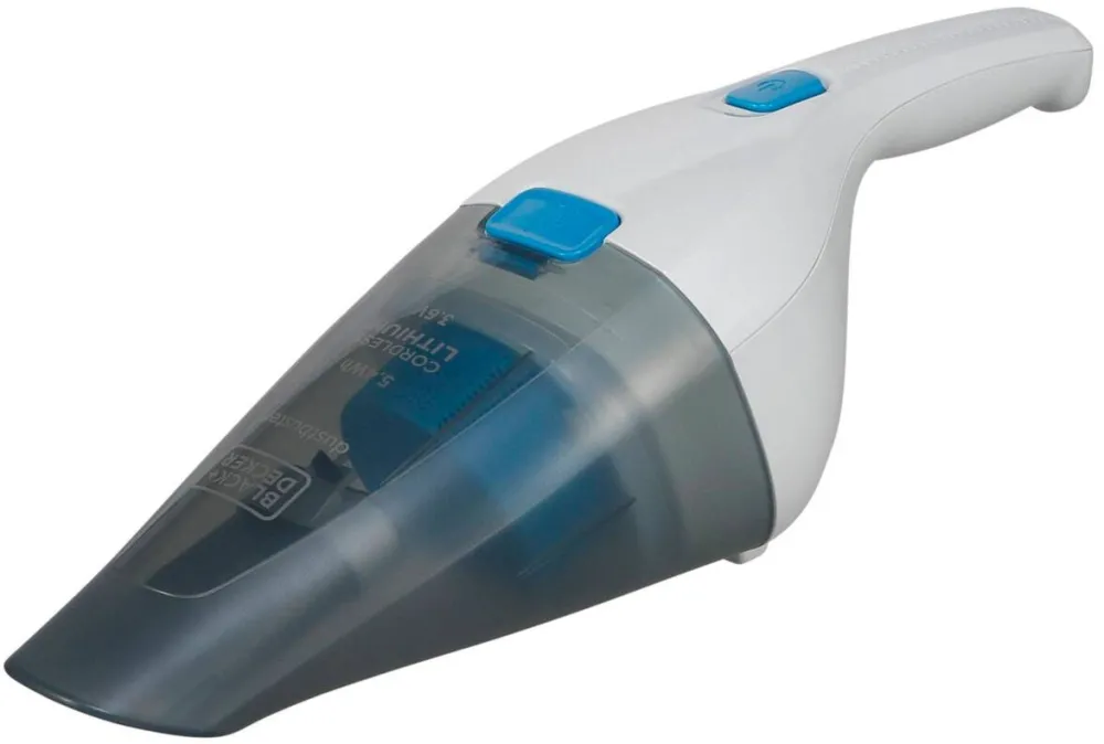 Aspirator Black & Decker de mana NVC115JL 3.6V 0.3L Black White