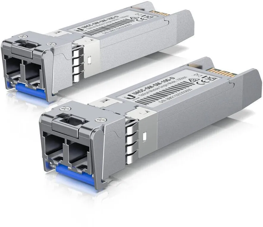 Accesoriu server UBIQUITI SFP+ Optical Module 10 Gbps Single-Mode, 20-Pack