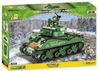 Set Cobi Klocki Blocks Sherman M4A3E2 Jumbo