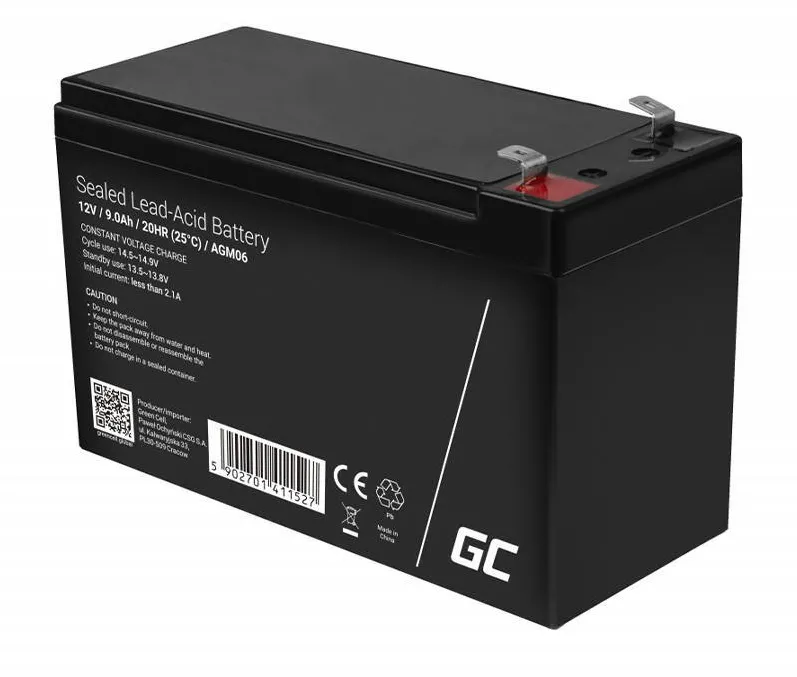 Baterie UPS Green Cell AGM 12V 9Ah Maintenancefree