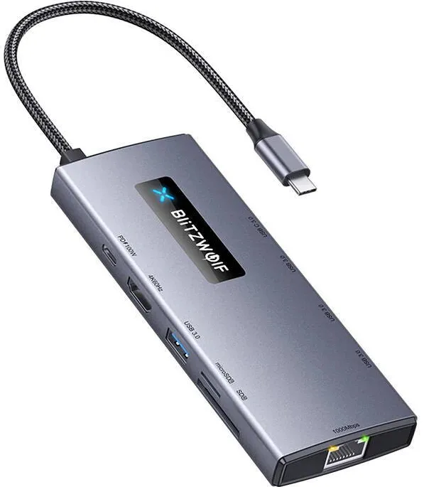 Docking Station BlitzWolf Adapter 10in1 HUB Blitzwolf BW-NEW TH8