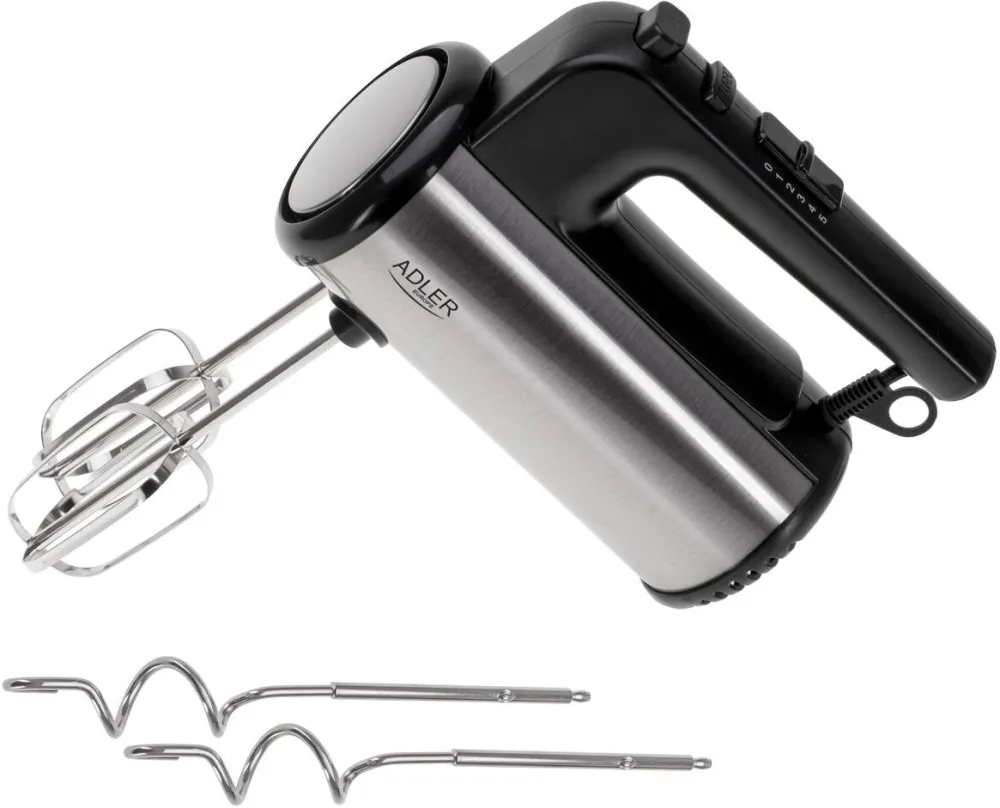 Mixer de mana Adler AD 4232 Turbo Power 900 W negru/inox