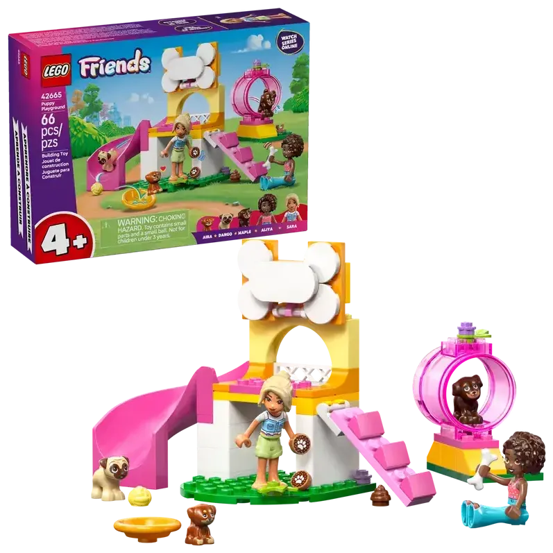 LEGO Friends 42665 Loc de joaca pentru catelusi