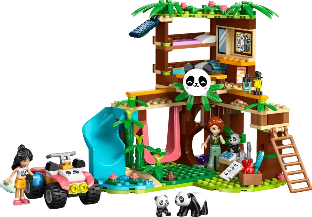 LEGO Friends 42648 Ingrijirea animalelor de la refugiul pentru panda