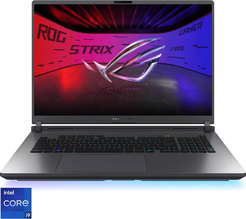 Laptop Asus Gaming 18'' ROG Strix G18 G815JPR, 2.5K 240Hz, Procesor Intel Core i9 14900HX (36M Cache, up to 5.80 GHz), 32GB DDR5, 1TB SSD, GeForce RTX 5070 8GB, No OS, Eclipse Gray