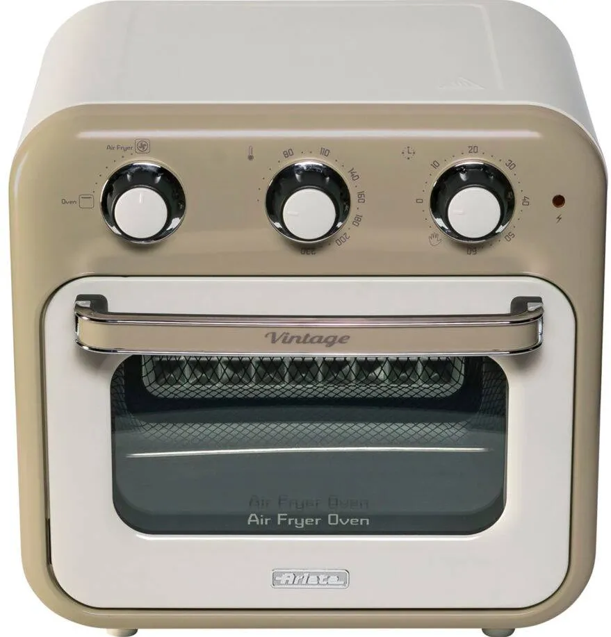 Friteuza cu Aer Cald Ariete Vintage Mini Oven beige