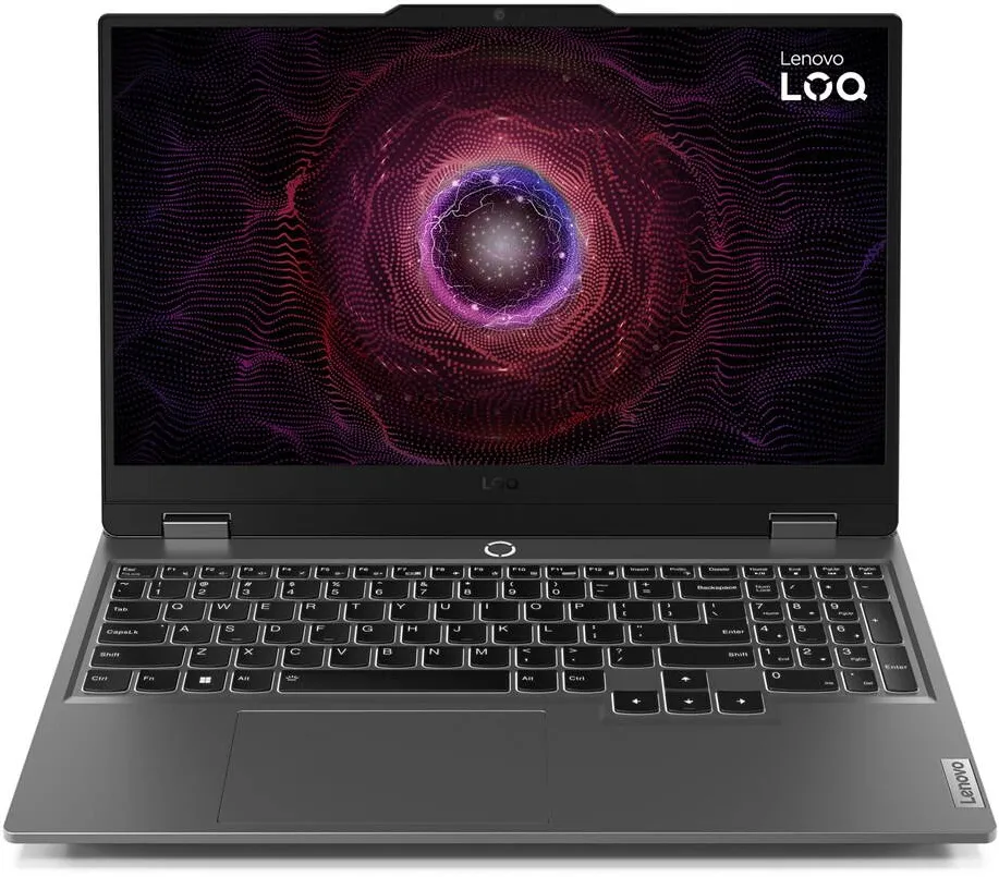 Laptop Lenovo Lenovo LOQ 15ARP9 AMD Ryzen™ 5 7235HS Laptop 39.6 cm (15.6") Full HD 16 GB DDR5-SDRAM 512 GB SSD NVIDIA GeForce RTX 4050 Wi-Fi 6 (802.11ax) NoOS Grey