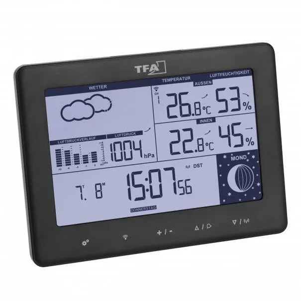 TFA TFA 35.1158.01  ELEMENTS Wireless Weather Station