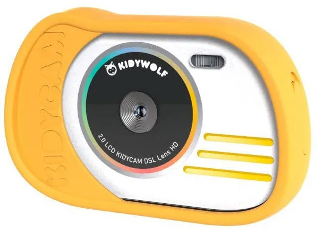 Aparat foto compact Kidywolf Photo and Video Camera yellow