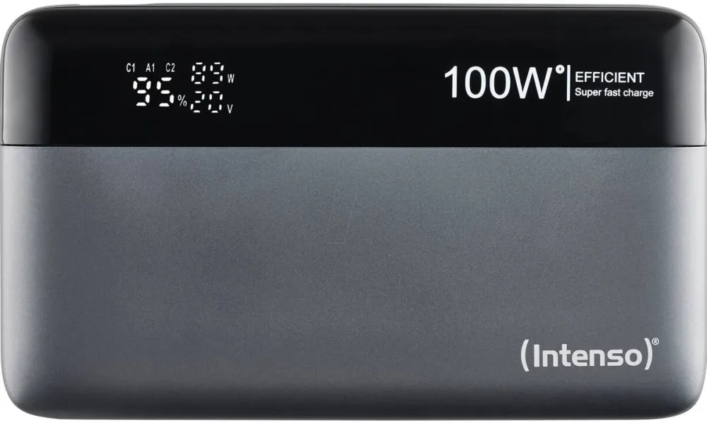 Intenso HE20000 power bank - Li-Ion - 2 x USB-C, USB - 100 Watt