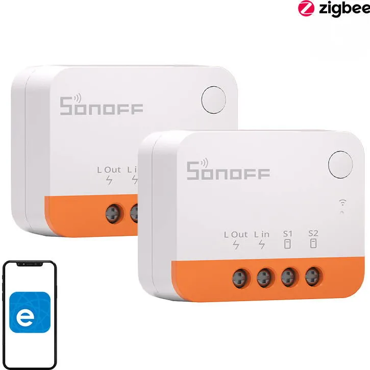 Sonoff Smart mini ZigBee Switch Sonoff ZBMINIL2 (2 pcs)