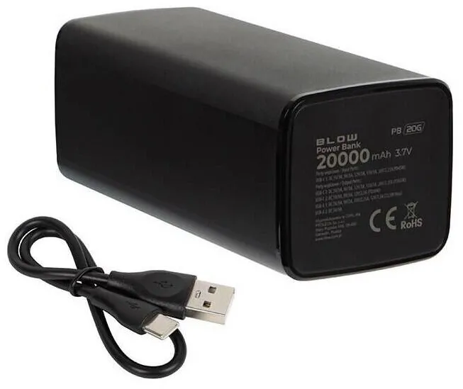 Blow Baterie Externa BLOW 20000mAh PD 65W PB20G Negru