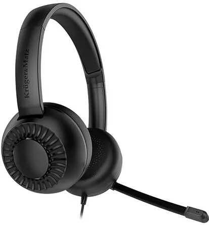Casti Over-Head Kruger&Matz CASTI PC CU MICROFON JACK 3.5 P3 KRUGER&MATZ