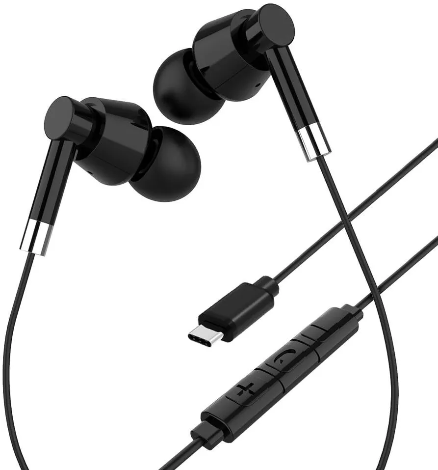 Casti Bluetooth Media-Tech cu fir, Media-Tech, USB-C, Cu microfon, Negru