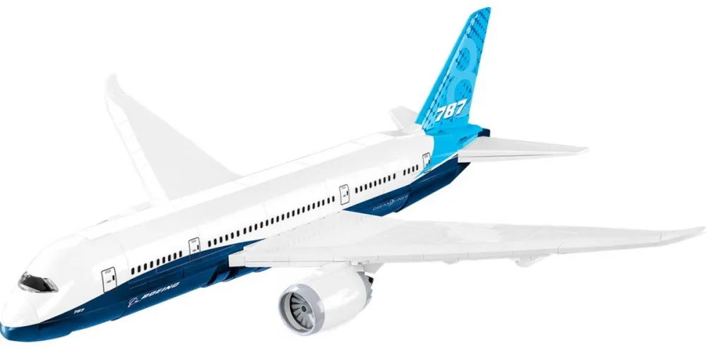 Set de constructie Cobi Boeing 787 Dreamliner scara 1:110 836 piese