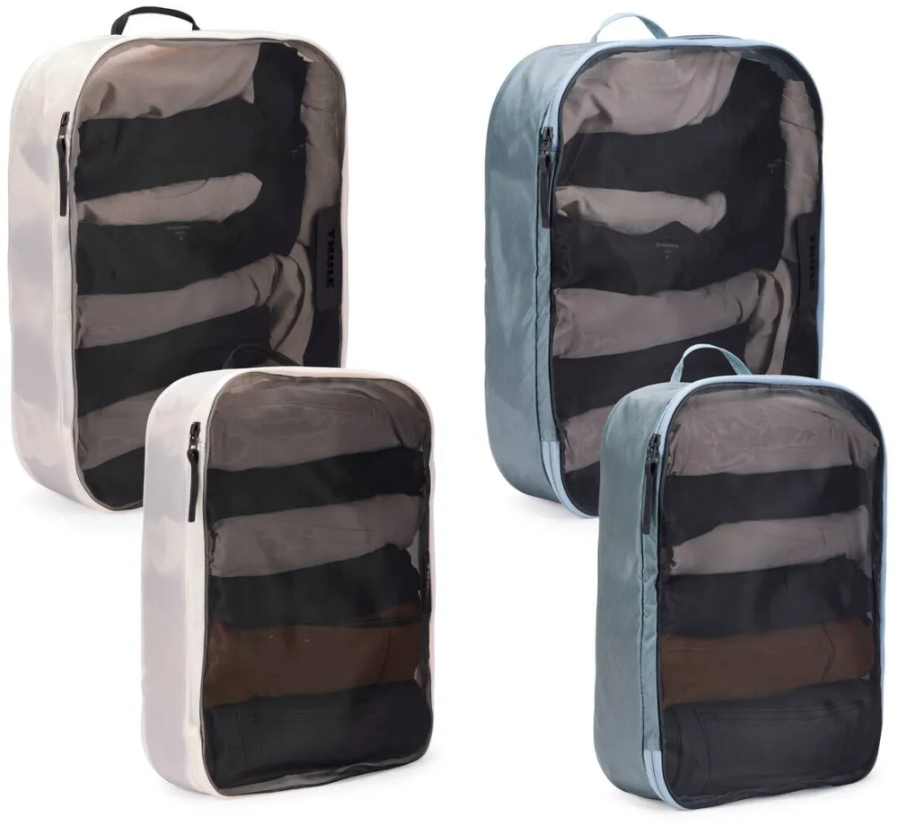 Thule Thule Packing Cube Family Set - Pond Gray/White, 3205580