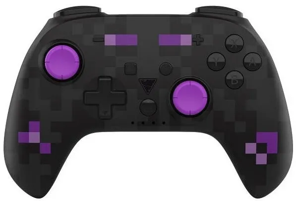 Gamepad DragonShock Controller Wireless Dragonshock PopTop, Bluetooth, Analog/Digital, Pentru Nintendo Switch, PC Negru/Mov