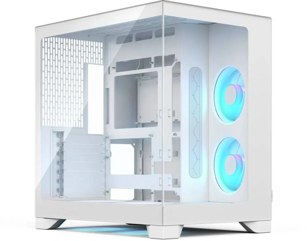 Carcasa PC Fractal Design Pop 2 Vision RGB, sticla securizata, alb, 434x297x441mm
