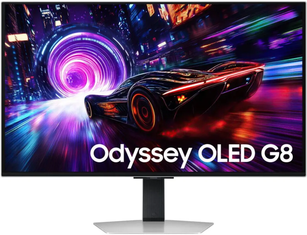 Monitor Samsung Gaming 32" 4K Ultra HD, Silver, 0.03 ms, VESA 10x10 cm
