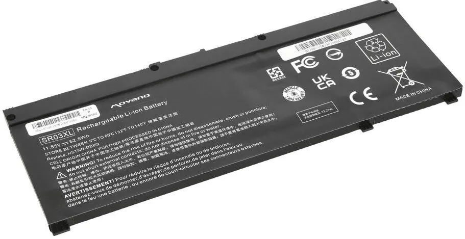 Acumulator Laptop Movano Bateria SR03XL do HP 15-cx Envy 17-bw Omen 15-dc 17-cb Gaming 15-cx 17-cd