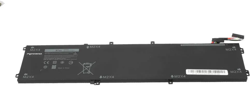 Acumulator Laptop Movano pentru Dell XPS 15 9550 - 6GTPY, 8500 mAh, Negru