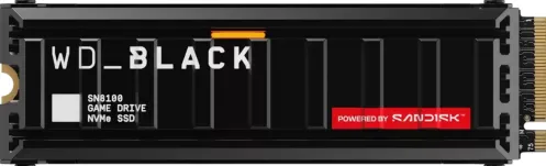 SSD SanDisk Black SN8100 Heatsink, 8TB, PCI Express 5.0 x4, M.2 2280