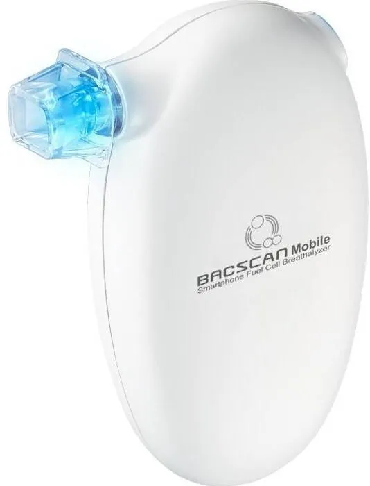 BACSCAN Etilotest electrochimic, BACscan Mobile, 0.0-4.0‰, alb, 45x77x20mm