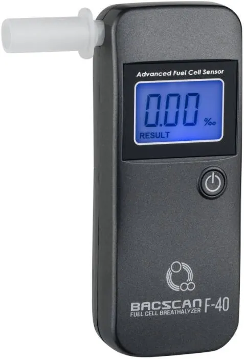 BACSCAN Etilotest, BACscan, Ecran LCD in 2 culori, Negru
