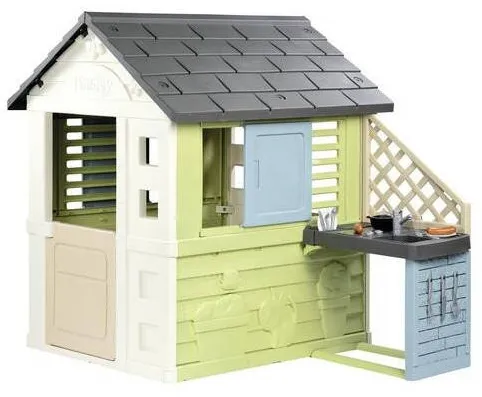 Smoby Casuta pentru copii Smoby Life Pretty cu bucatarie