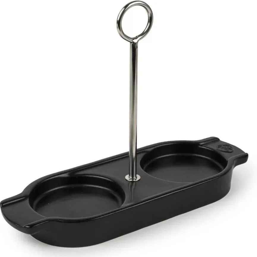 Peugeot Suport ceramic pentru rasnite Peugeot Linea, negru satinat, pentru rasnite cu diametru maxim 6,4 cm, inaltime recomandata 16 cm