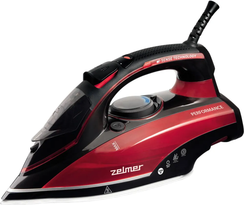 Fier de calcat cu abur Zelmer ZIR3210 3200 W jet abur 220 g/min rosu