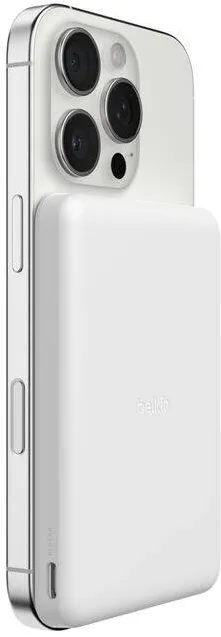 BELKIN Powerbank Belkin BoostCharge Slim Magnetic 5000mAh Alb