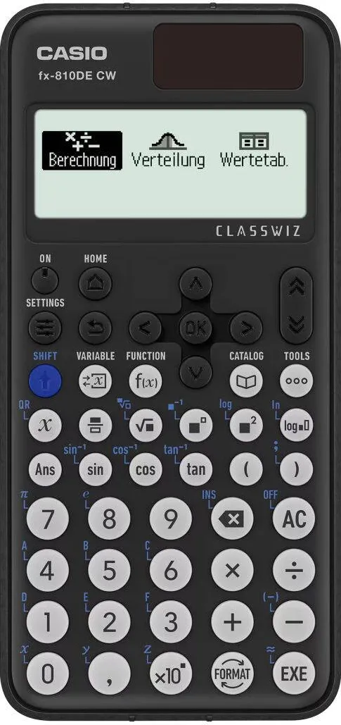 CASIO Calculator de birou FX-810DE CW, negru