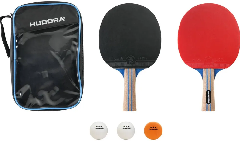 HUDORA table tennis set Match, fitness equipment for 2 players