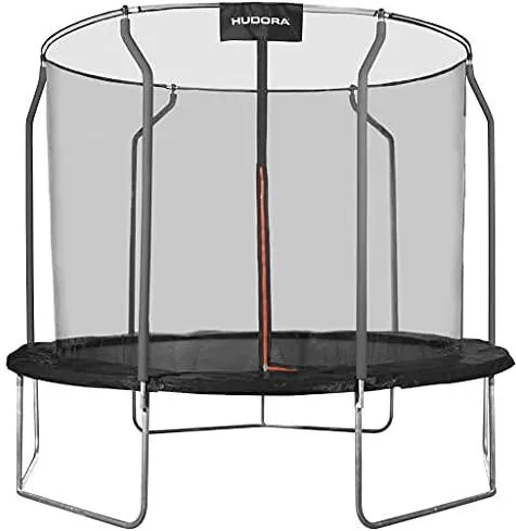 HUDORA First trampoline 400V, fitness device (black, round, 400 cm)