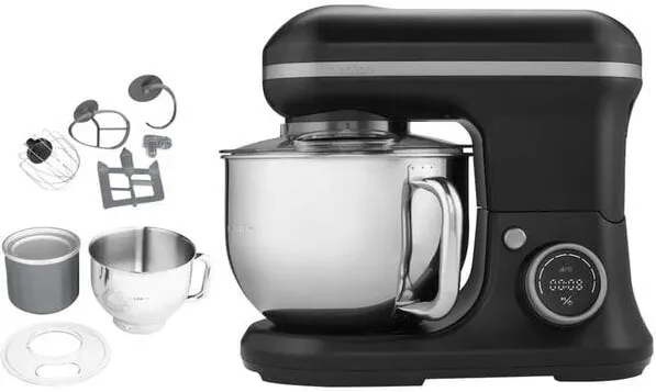 Medion LIFE digital food processor MD18420 (anthracite, 1,200 watts, 5 liter bowl, including ice cream bowl)