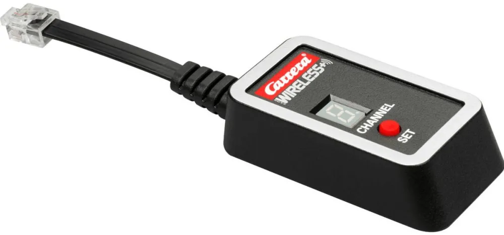 Receptor wireless Carrera DIGITAL 132/124 pentru controller negru/rosu
